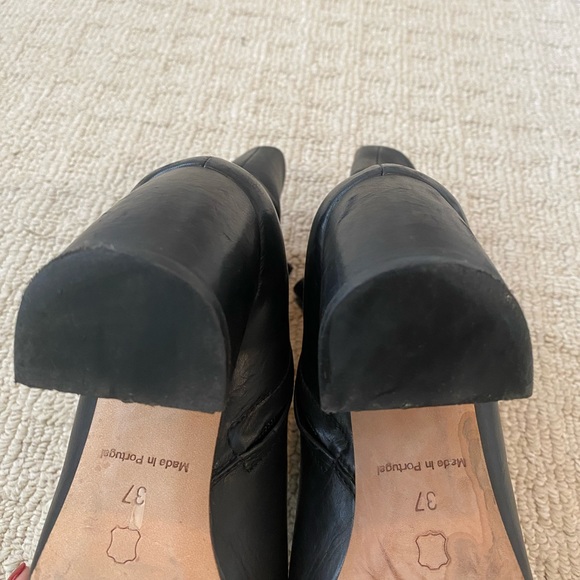 Black leather COS ankle boots - size 37 (7) - Picture 13 of 15